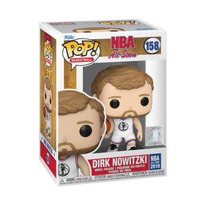 Dirk Nowitzki 2019 West All Star Game HWC NBA Legends Pop Vinyl