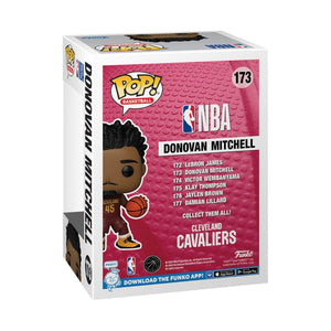 Donovan Mitchell Cleveland Cavaliers Icon Edition NBA Pop Vinyl