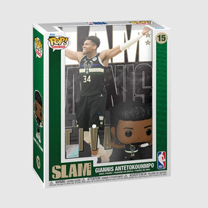 Giannis Antetokounmpo Milwaukee Bucks Slam Magazine Cover NBA Pop Vinyl