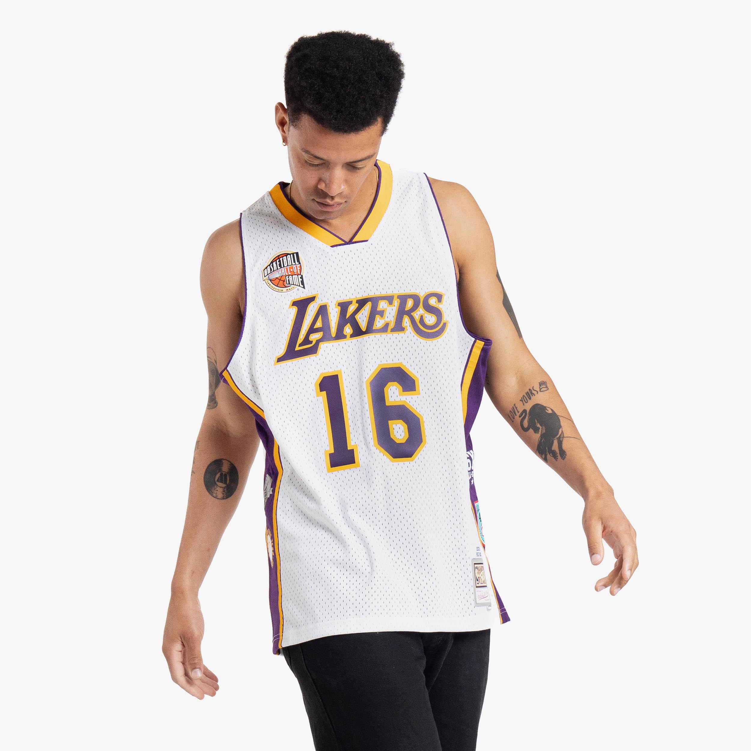 Los Angeles Lakers Tri-Logo NBA Crewneck – Basketball Jersey World