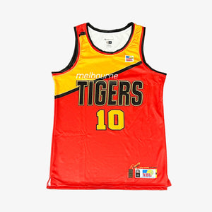 Andrew Gaze Melbourne Tigers Throwback NBL Heritage Jersey