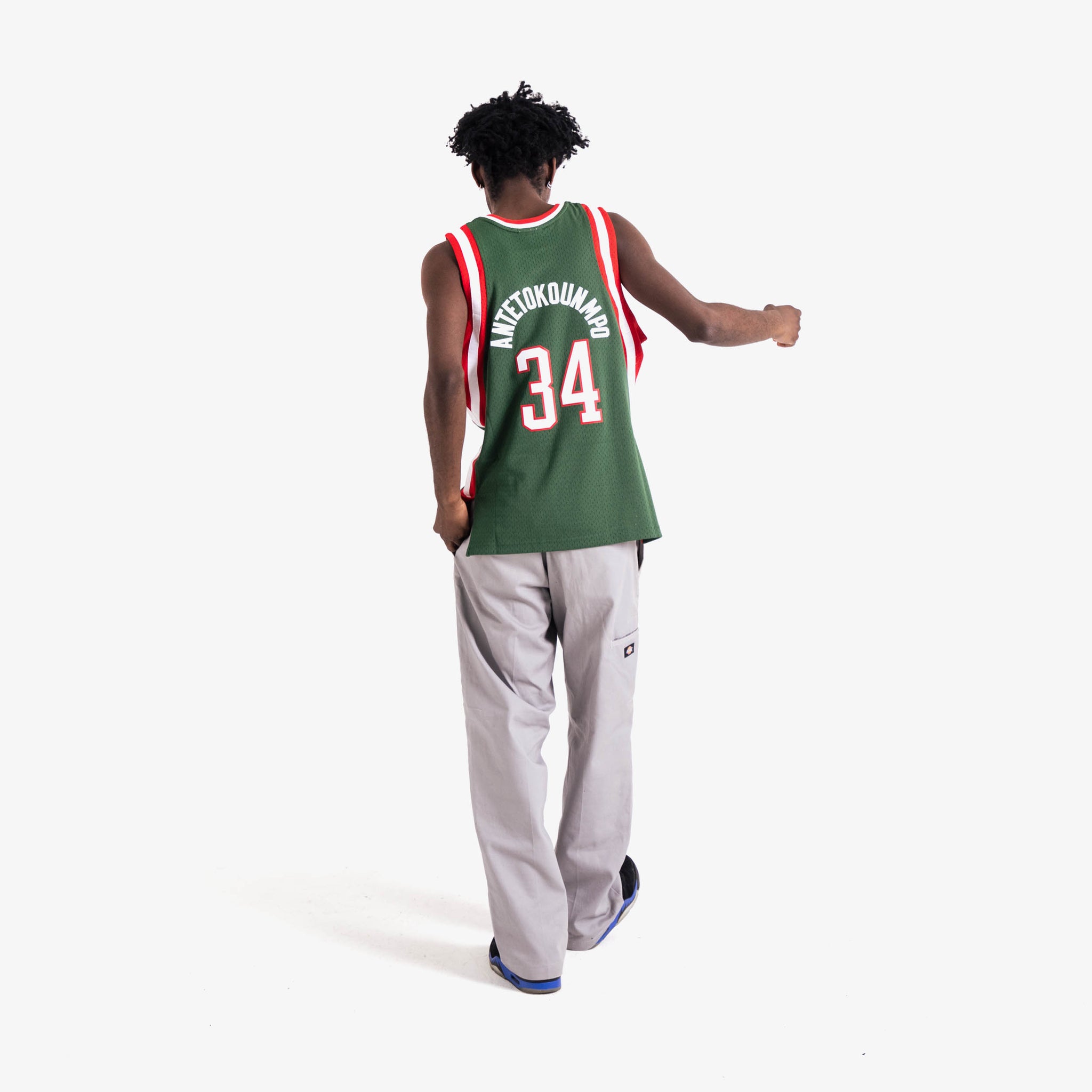 Nike NBA Milwaukee Bucks Icon Antetokounmpo #34 Jersey