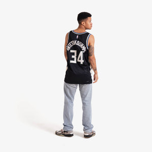 Giannis Antetokounmpo Milwaukee Bucks 2024 Statement Edition NBA Swingman Jersey