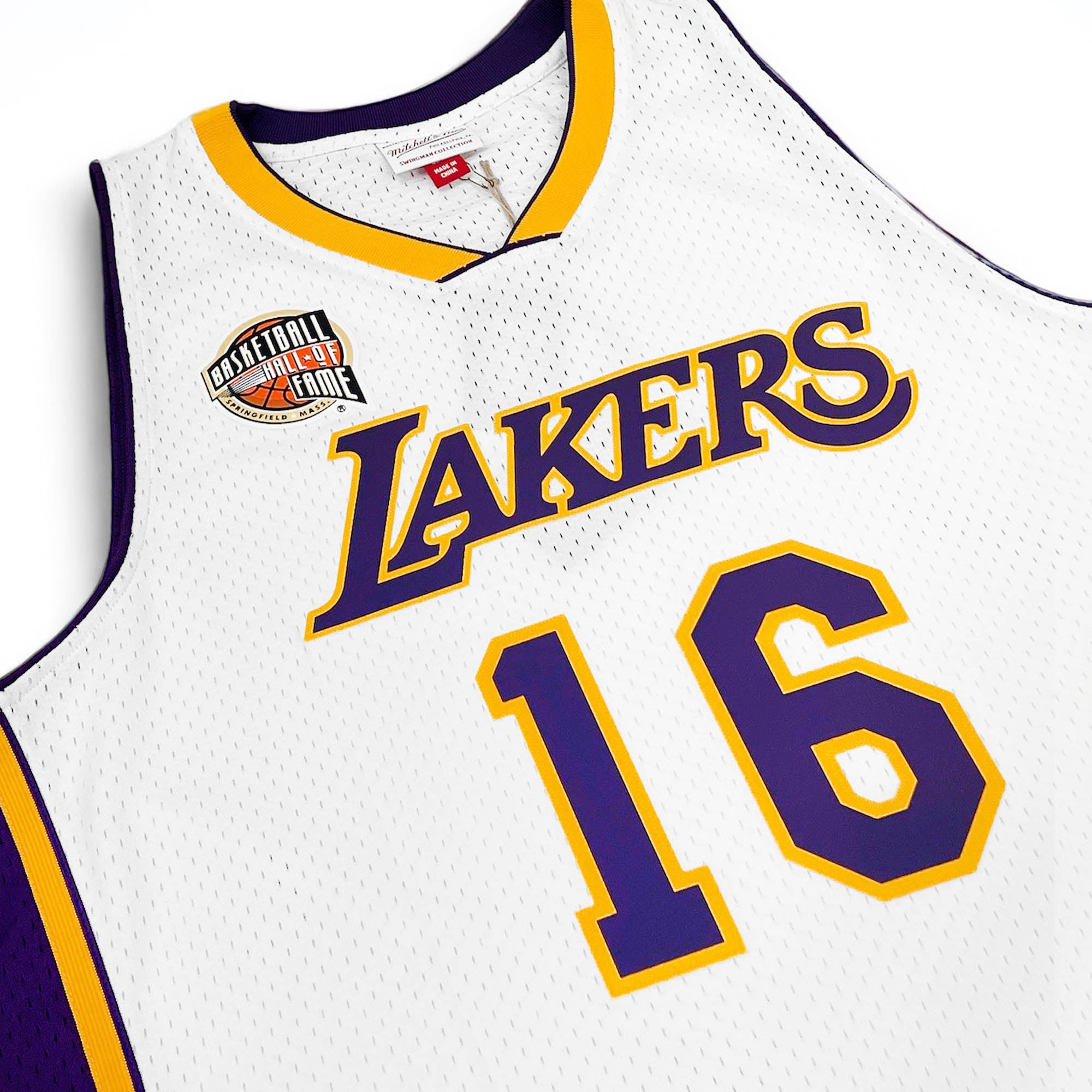 Mitchell & Ness HOF Swingman Jersey Los Angeles Lakers Pau Gasol