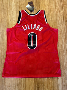 AUTOGRAPHED Damian Lillard Portland Trailblazers NBA Swingman Jersey