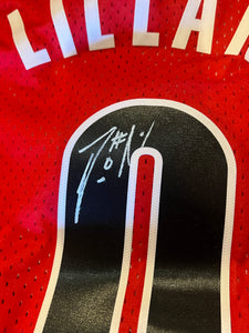 AUTOGRAPHED Damian Lillard Portland Trailblazers NBA Swingman Jersey