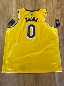 AUTOGRAPHED Kyle Kuzma LA Lakers NBA Icon Swingman Jersey