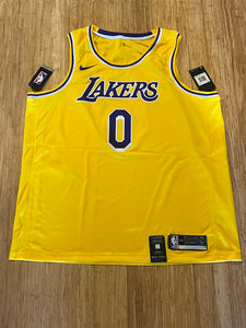 AUTOGRAPHED Kyle Kuzma LA Lakers NBA Icon Swingman Jersey