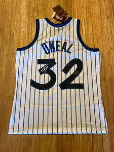 AUTOGRAPHED Shaquille O'Neal Orlando Magic NBA Home Swingman Jersey