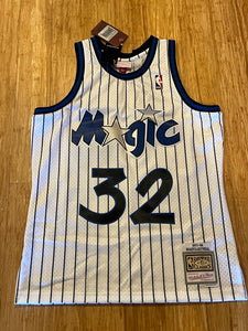 AUTOGRAPHED Shaquille O'Neal Orlando Magic NBA Home Swingman Jersey