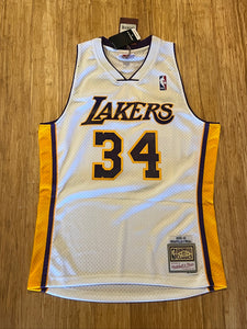 AUTOGRAPHED Shaquille O'Neal LA Lakers NBA Alternate Swingman Jersey