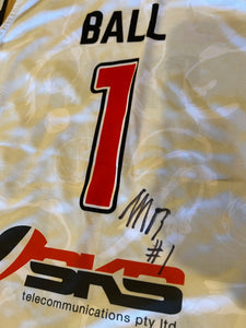 AUTOGRAPHED LaMelo Ball Illawarra Hawks Space Jam NBL Jersey