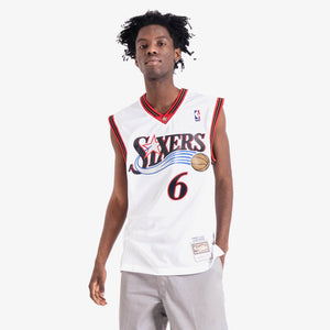 Allen Iverson 2002 All Star Game HWC Throwback NBA Swingman Jersey