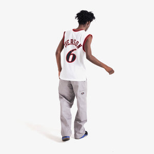 Allen Iverson 2002 All Star Game HWC Throwback NBA Swingman Jersey