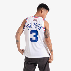 Allen Iverson 2003 All Star Game HWC Throwback NBA Swingman Jersey