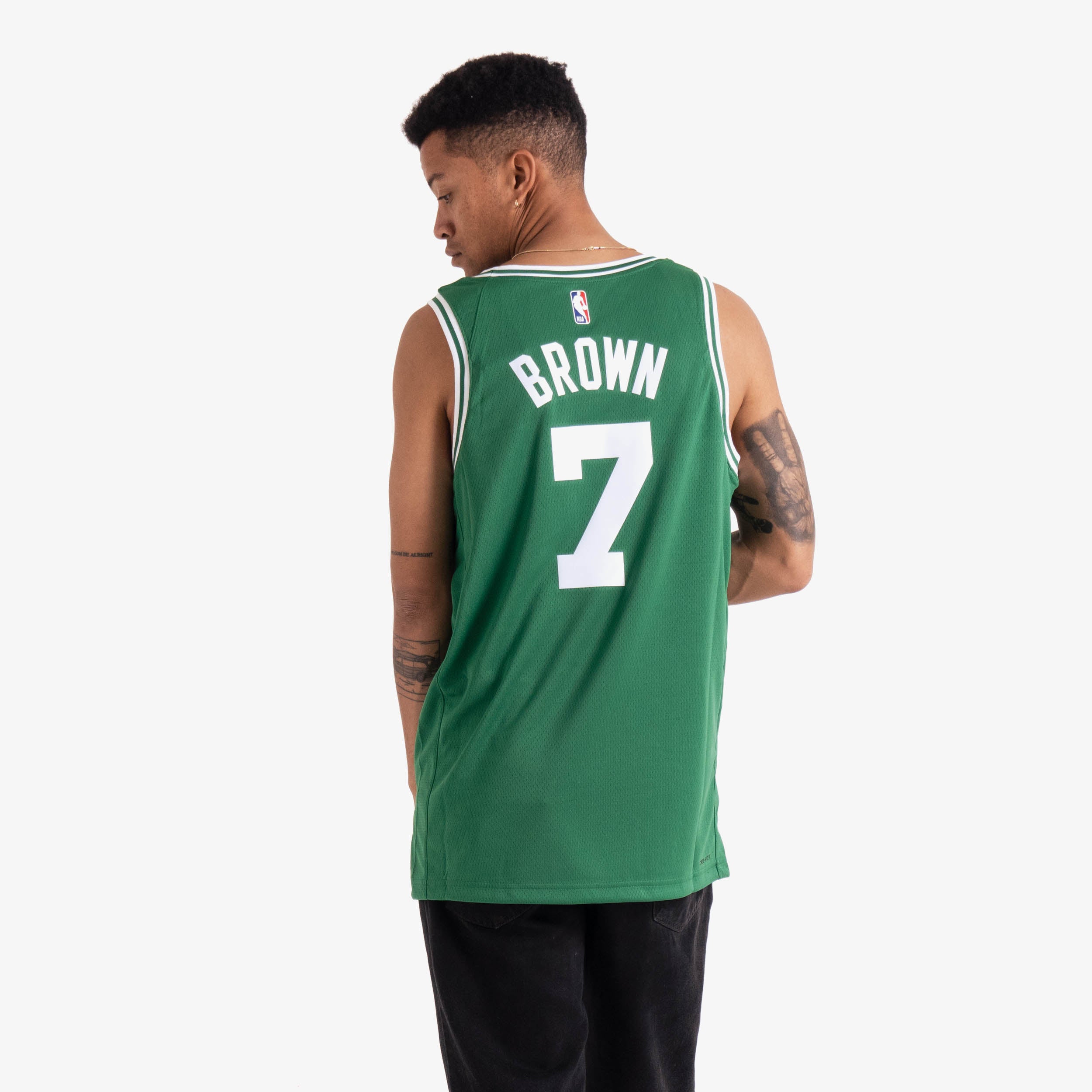 Jaylen Brown Boston Celtics Nike City Edition Swingman Jersey - White