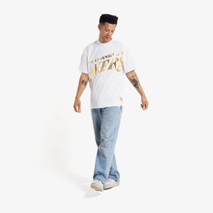 Los Angeles Lakers Vintage Oakridge Print NBA T-shirt