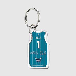 LaMelo Ball Charlotte Hornets Premium Acrylic NBA Keyring