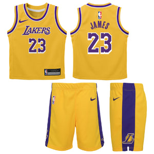 Lebron James #23 Los Angeles Lakers 2024 Toddler NBA Box Set