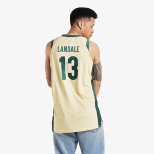 Jock Landale Australian Boomers National Away Yellow Jersey