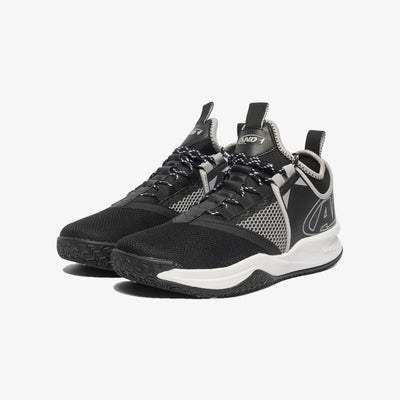 And1 Mens Charge Black/White Basketball Shoes