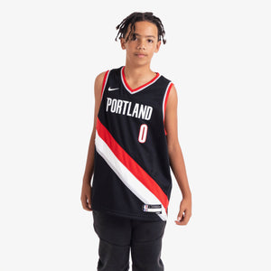 Damian Lillard Portland Trail Blazers 2023 Icon Edition Youth NBA Swingman Jersey