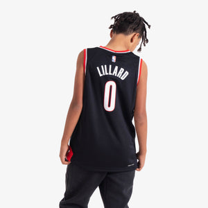 Damian Lillard Portland Trail Blazers 2023 Icon Edition Youth NBA Swingman Jersey