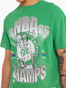 Boston Celtics Vintage Bust Out T-Shirt
