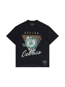 Boston Celtics Tri Logo Vintage T-Shirt