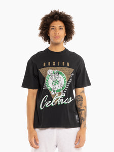 Boston Celtics Tri Logo Vintage T-Shirt