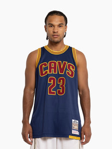 LeBron James Cleveland Cavaliers 2015-16 Authentic Throwback NBA Jersey