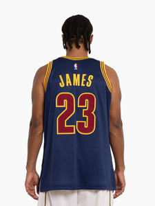 LeBron James Cleveland Cavaliers 2015-16 Authentic Throwback NBA Jersey
