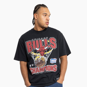 Chicago Bulls Nothin' But Net Black Vintage T-Shirt