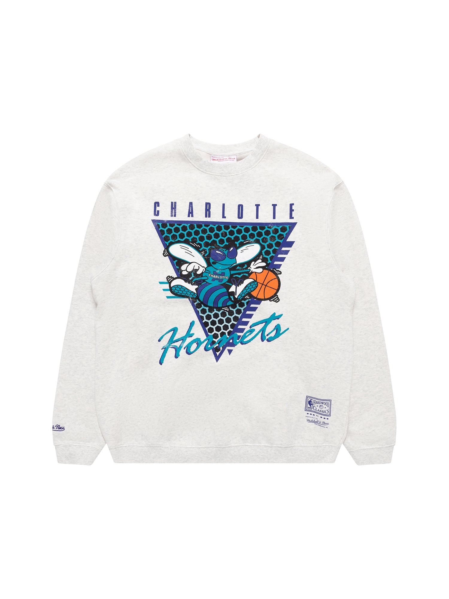 Charlotte Hornets Tri Logo NBA Crewneck