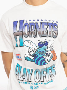 Charlotte Hornets Metallic Vintage T-Shirt