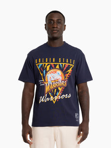 Golden State Warriors Tri Logo Vintage T-Shirt