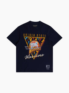 Golden State Warriors Tri Logo Vintage T-Shirt