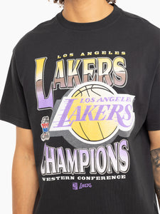 Los Angeles Lakers Metallic Vintage T-Shirt