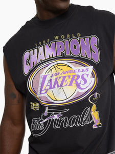 Los Angeles Lakers Vintage 1988 World Champs NBA Muscle Tank