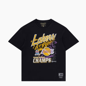 Los Angeles Lakers Script Conference Champs Vintage NBA T-Shirt