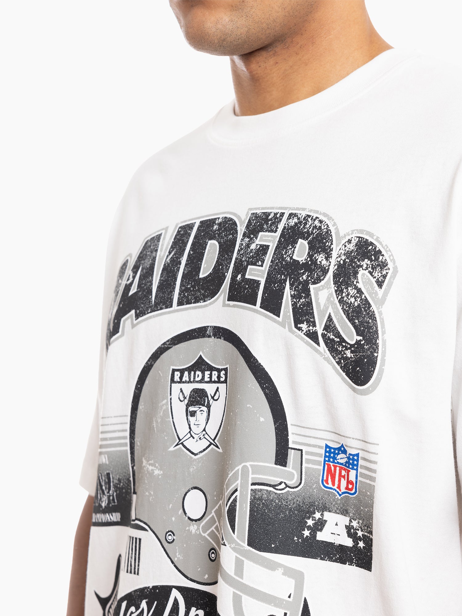 T-Shirt Champions Raiders Vintage – NFL Jersey Angeles Basketball World Los