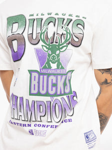 Milwaukee Bucks Metallic Vintage T-Shirt
