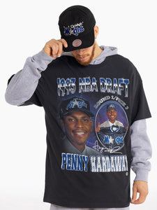Penny Hardaway Orlando Magic 1993 NBA Draft Day Vintage T-Shirt