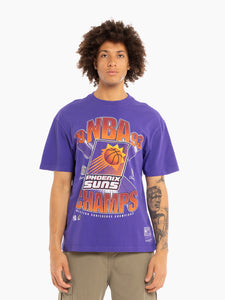 Phoenix Suns Vintage Bust Out T-Shirt