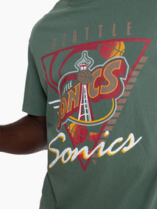 Seattle Sonics Tri Logo Vintage T-Shirt