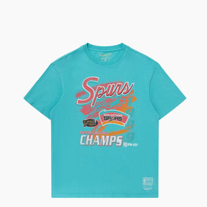 San Antonio Spurs Script Conference Champs Vintage NBA T-Shirt