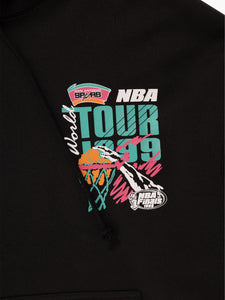San Antonio Spurs Vintage 1999 World Tour NBA Hoodie