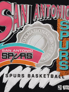 San Antonio Spurs Brush Off Vintage NBA Crewneck