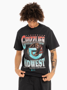 Vancouver Grizzlies Metallic Vintage T-Shirt