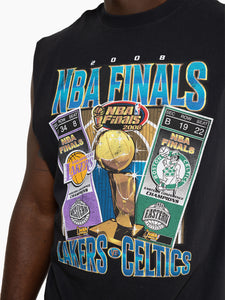 2008 NBA FINALS Tickets Lakers vs Celtics NBA Muscle Tank